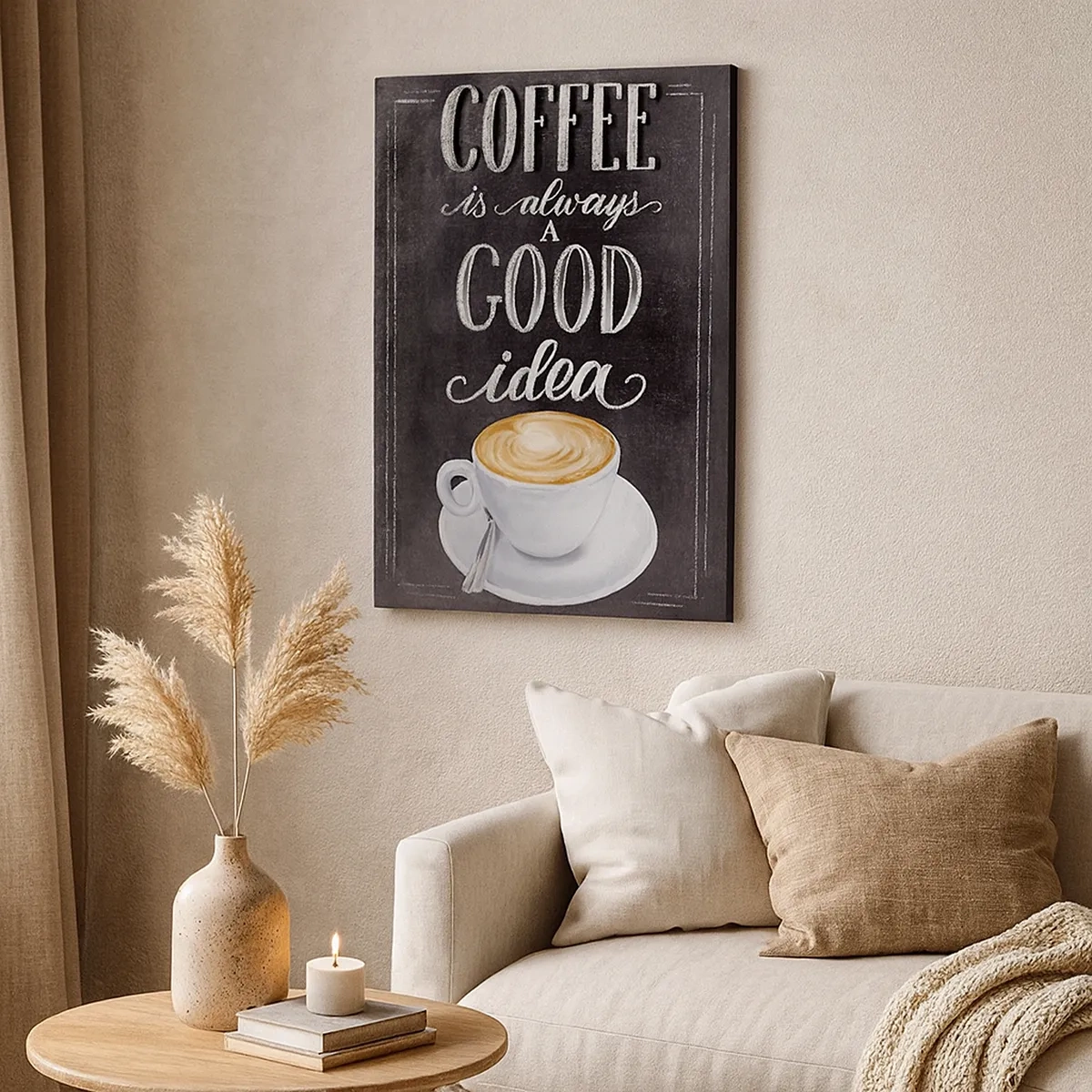 Lærredstryk - Billede på lærred - Ja, selvfølgelig! - 50x70 cm