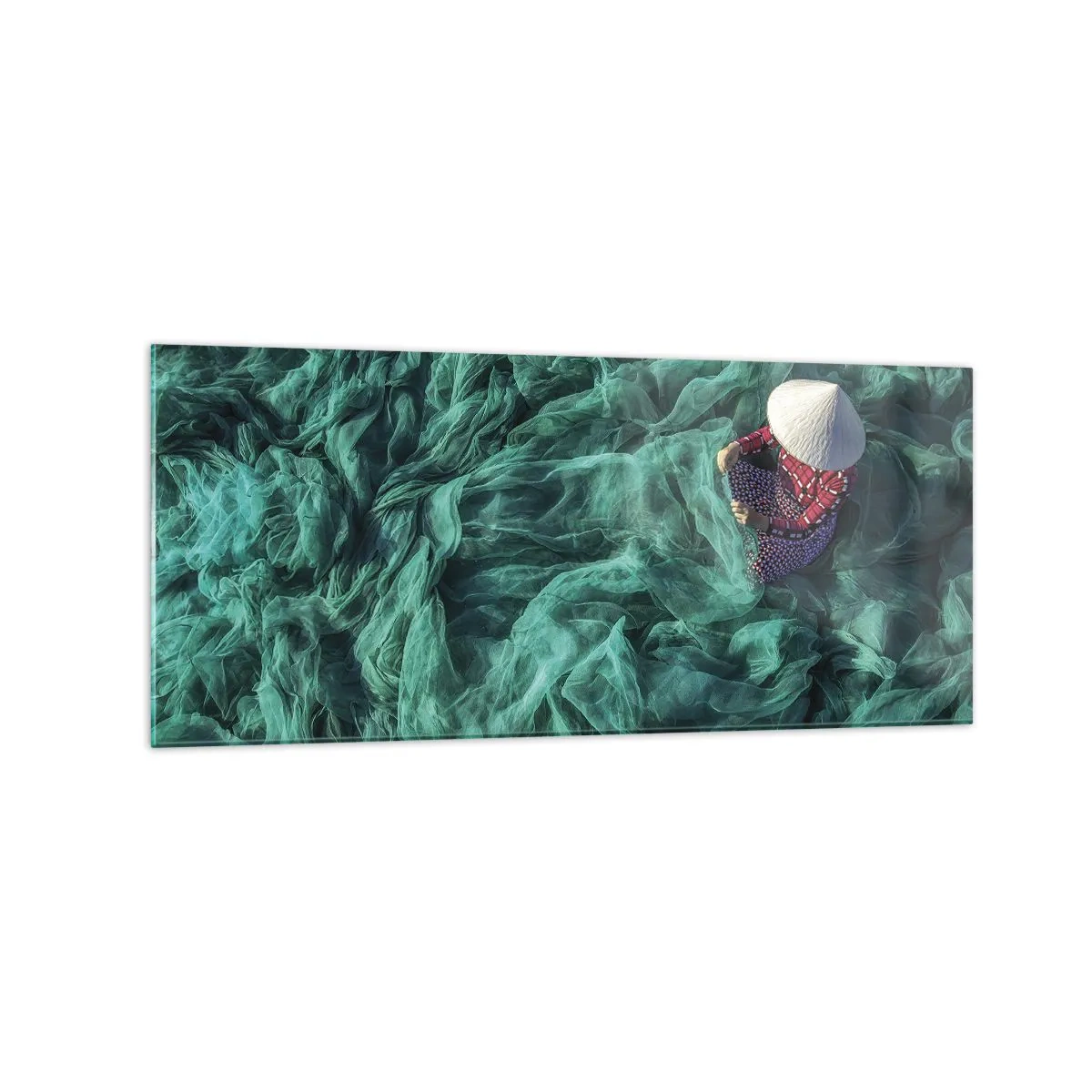 Billede på glas - I et hav af lys - 120x50 cm