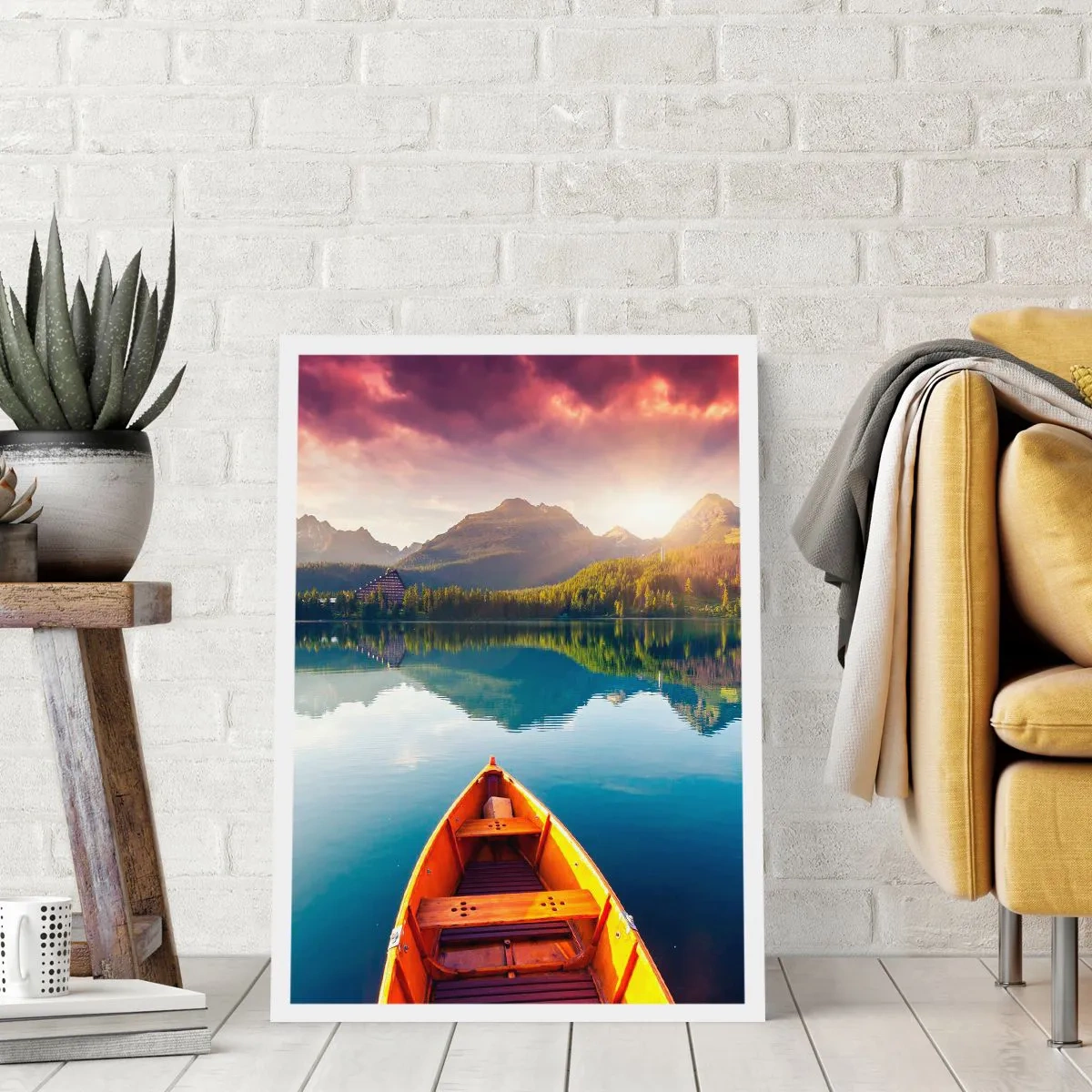 Plakat - Intet imod naturen - 40x50 cm