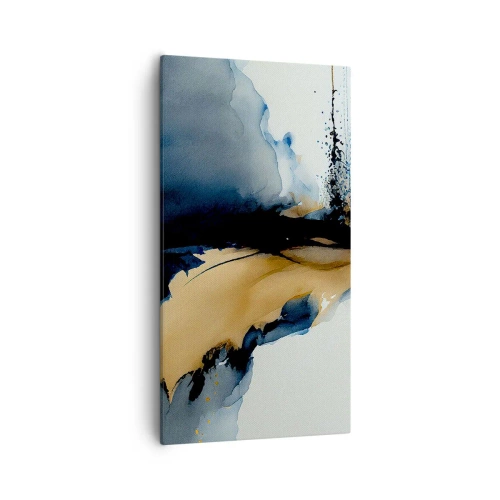 Lærredstryk - Billede på lærred - Bag sløret - 55x100 cm