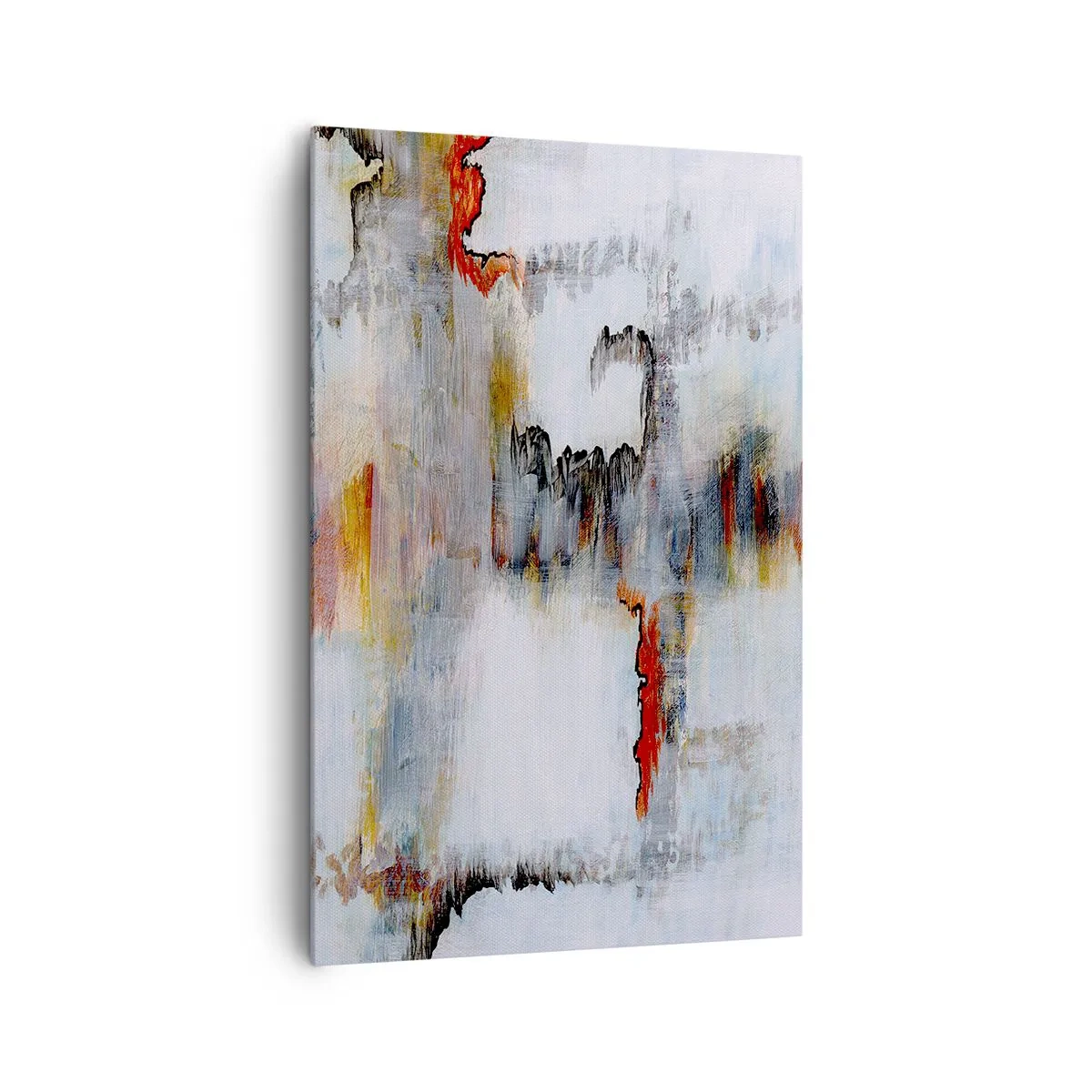 Lærredstryk - Billede på lærred - En pind på vandet - 80x120 cm