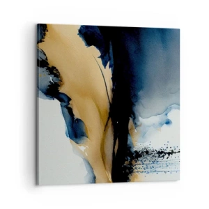 Lærredstryk - Billede på lærred - Bag sløret - 60x60 cm