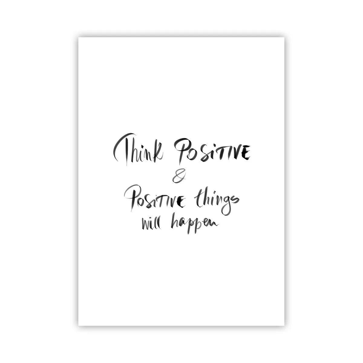 Plakat - Hvordan skal man leve? - 50x70 cm