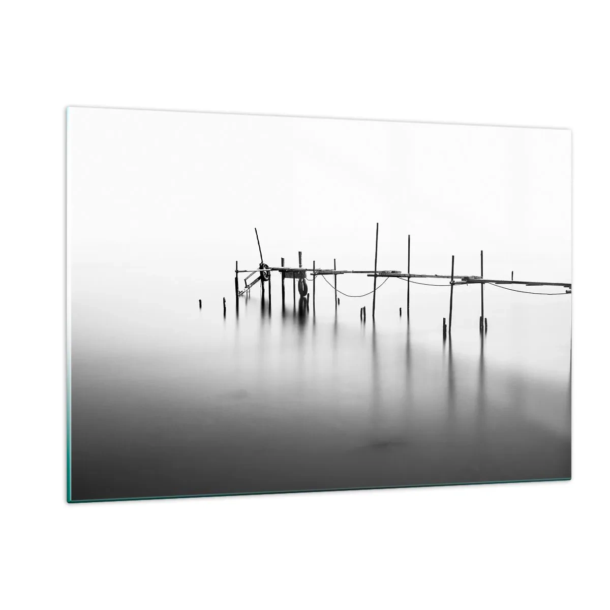 Billede på glas - Hvad nu, hvis verden ikke eksisterer? - 120x80 cm