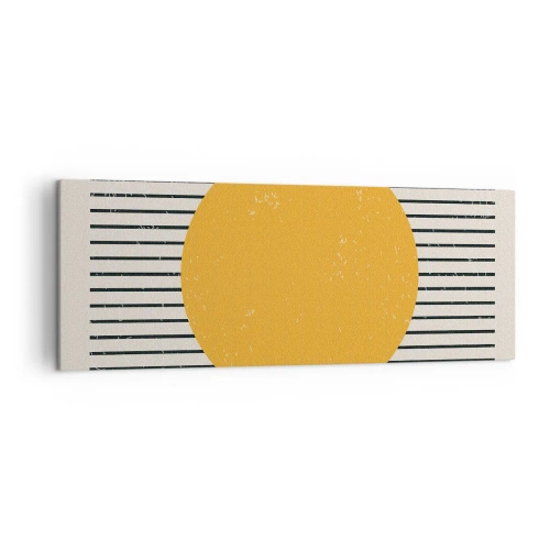 Lærredstryk - Billede på lærred - Enkelthedens kraft - 140x50 cm