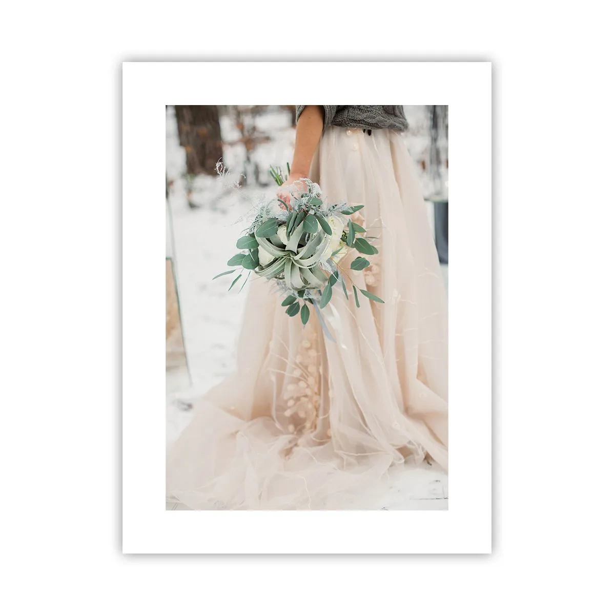 Plakat - Og de levede lykkeligt til deres dages ende - 30x40 cm