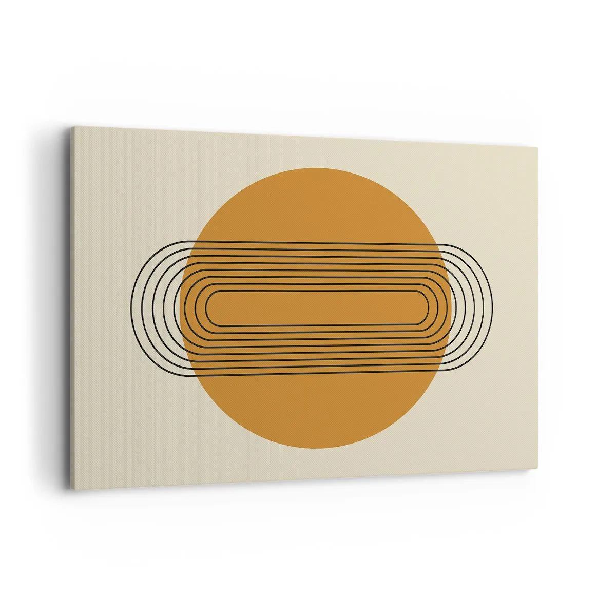 Lærredstryk - Billede på lærred - Den perfekte plan - 100x70 cm