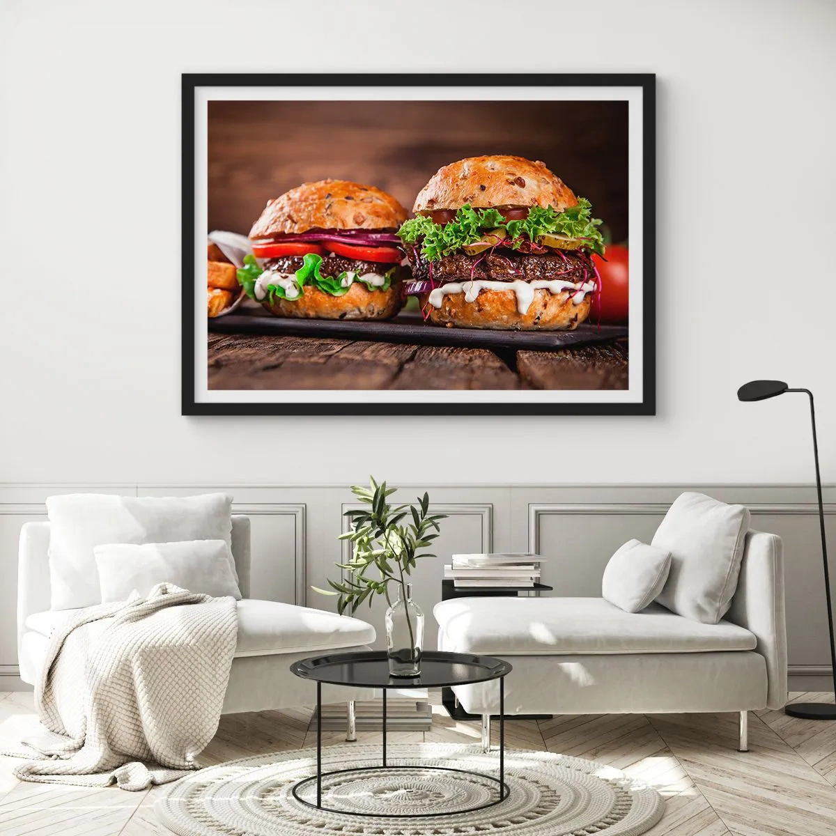 Plakat i sort ramme - American dream - 70x50 cm