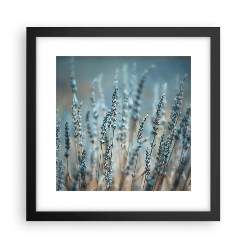 Plakat i sort ramme - Duftende plet - 30x30 cm