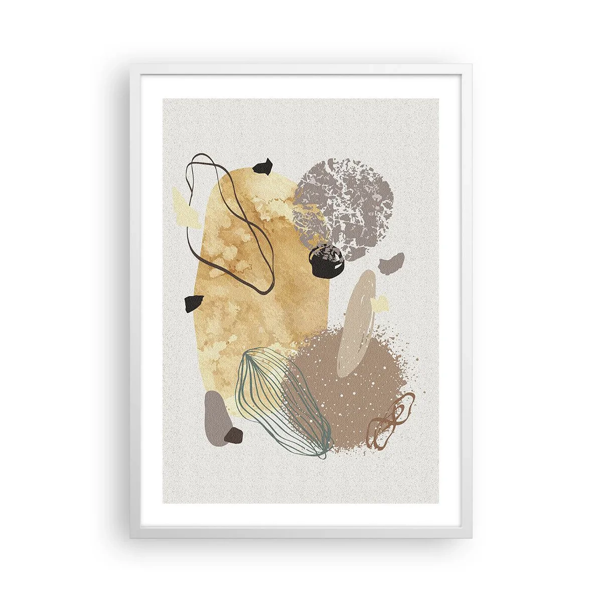 Plakat i hvid ramme - Anvendt plumkologi - 50x70 cm