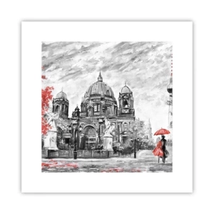 Plakat - Møde i Berlin - 30x30 cm