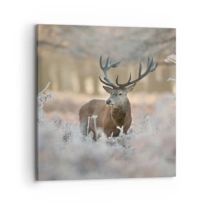 Lærredstryk - Billede på lærred - En frisk morgen - 70x70 cm