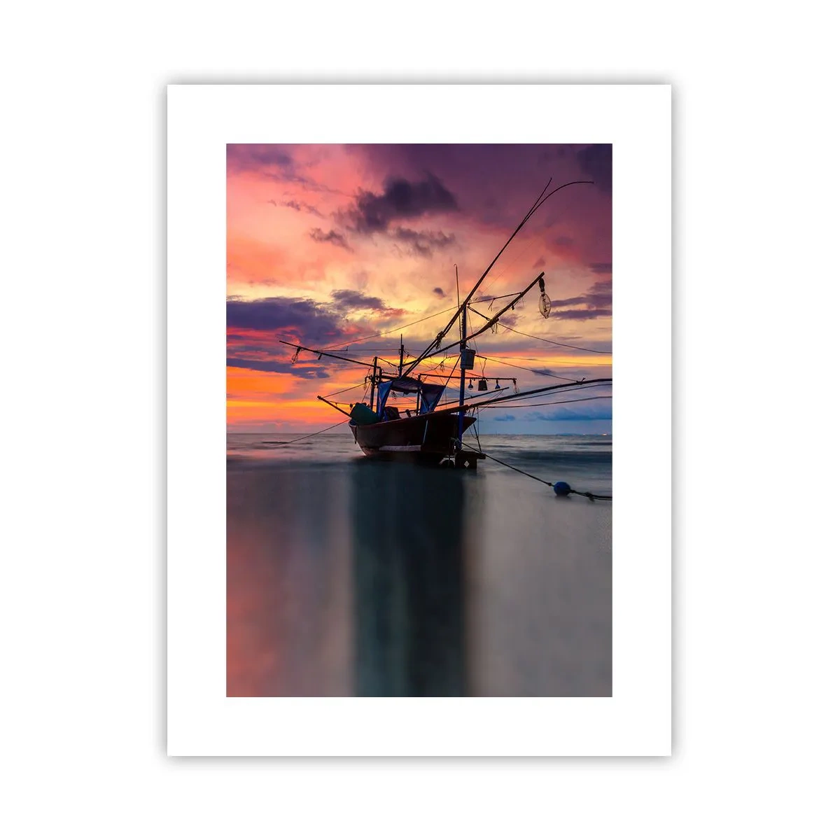 Plakat - En eksotisk aften - 30x40 cm