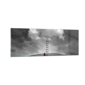 Billede på glas - Alt er muligt - 140x50 cm