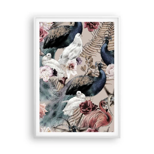 Plakat i hvid ramme - I paladsets have - 70x100 cm