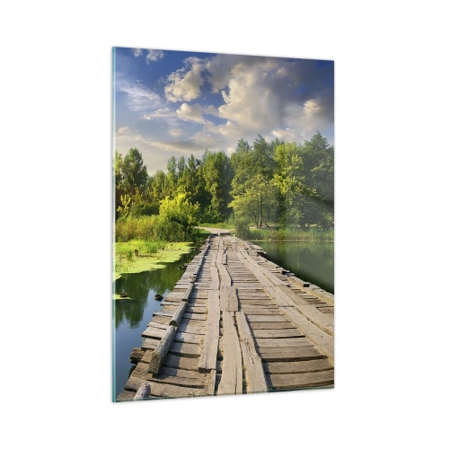 Billede på glas - Sommer, sommer overalt - 50x70 cm