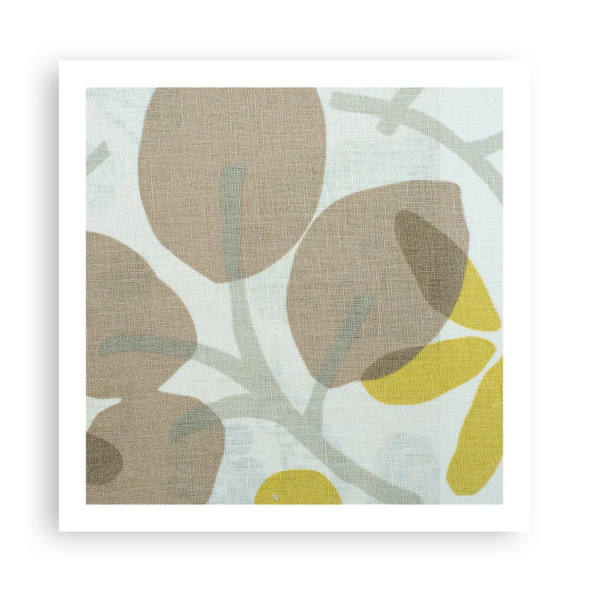 Plakat - Komposition i solskinnet - 60x60 cm