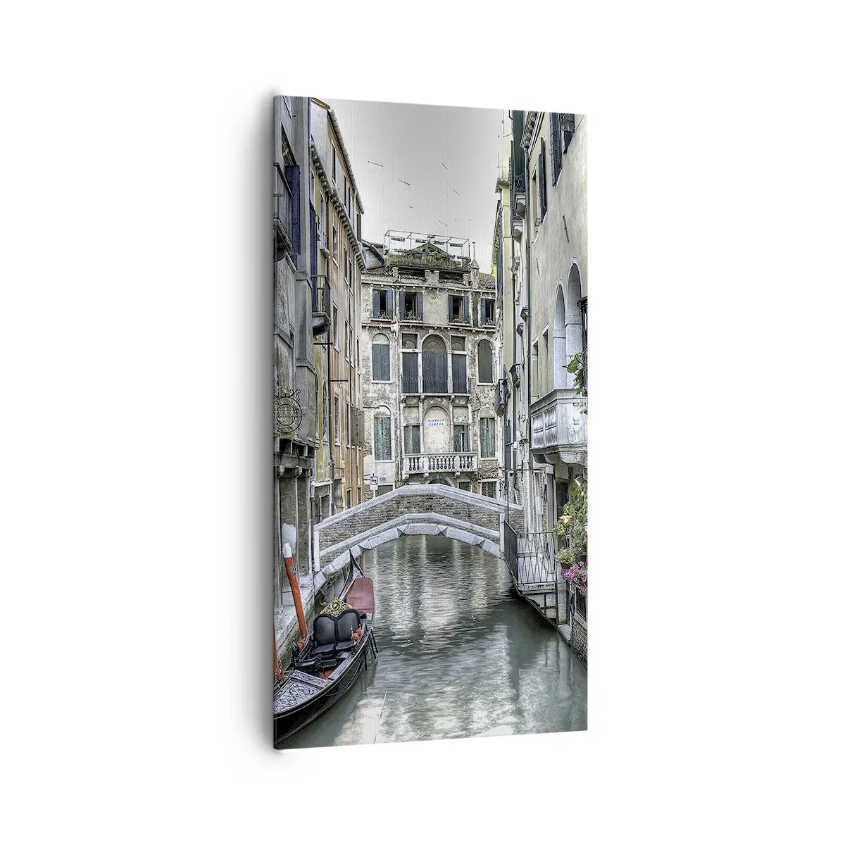 Lærredstryk - Billede på lærred - I århundreder i tavs drømmeri - 65x120 cm