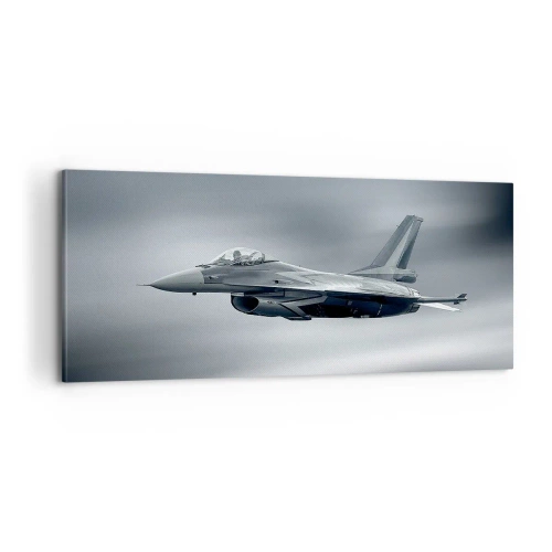 Lærredstryk - Billede på lærred - Vil du tage udfordringen op? - 100x40 cm