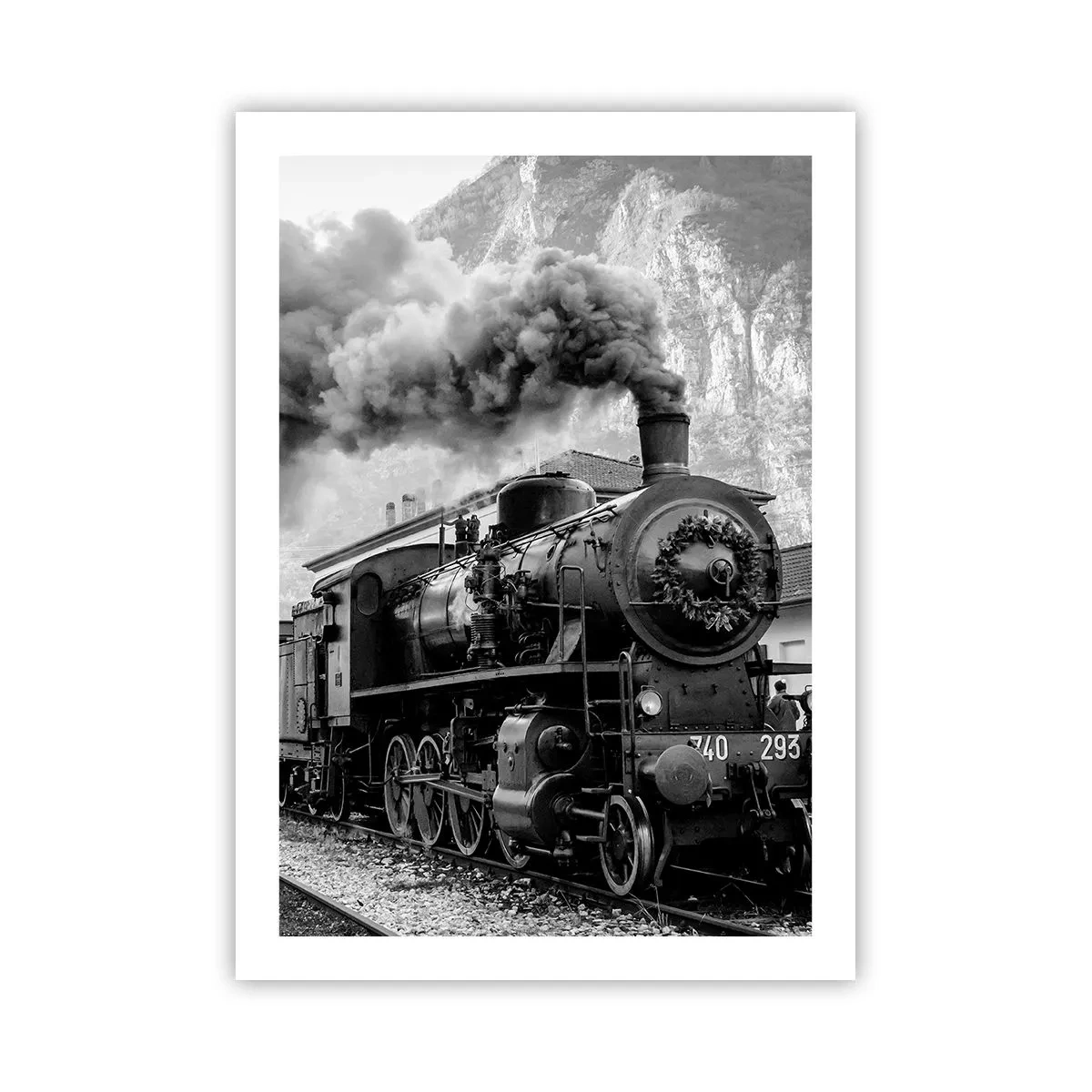 Plakat - Står på stationen... - 50x70 cm