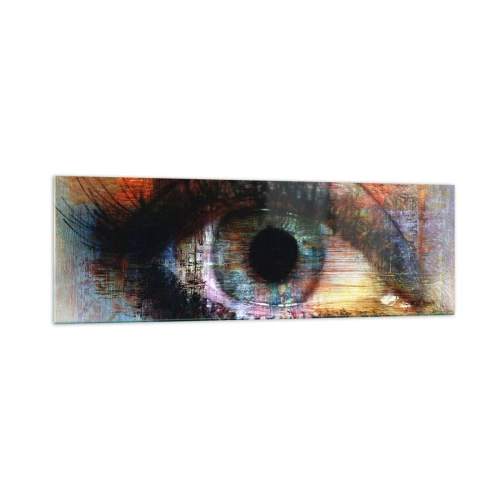 Billede på glas - Du kan se ind i sjælen - 160x50 cm