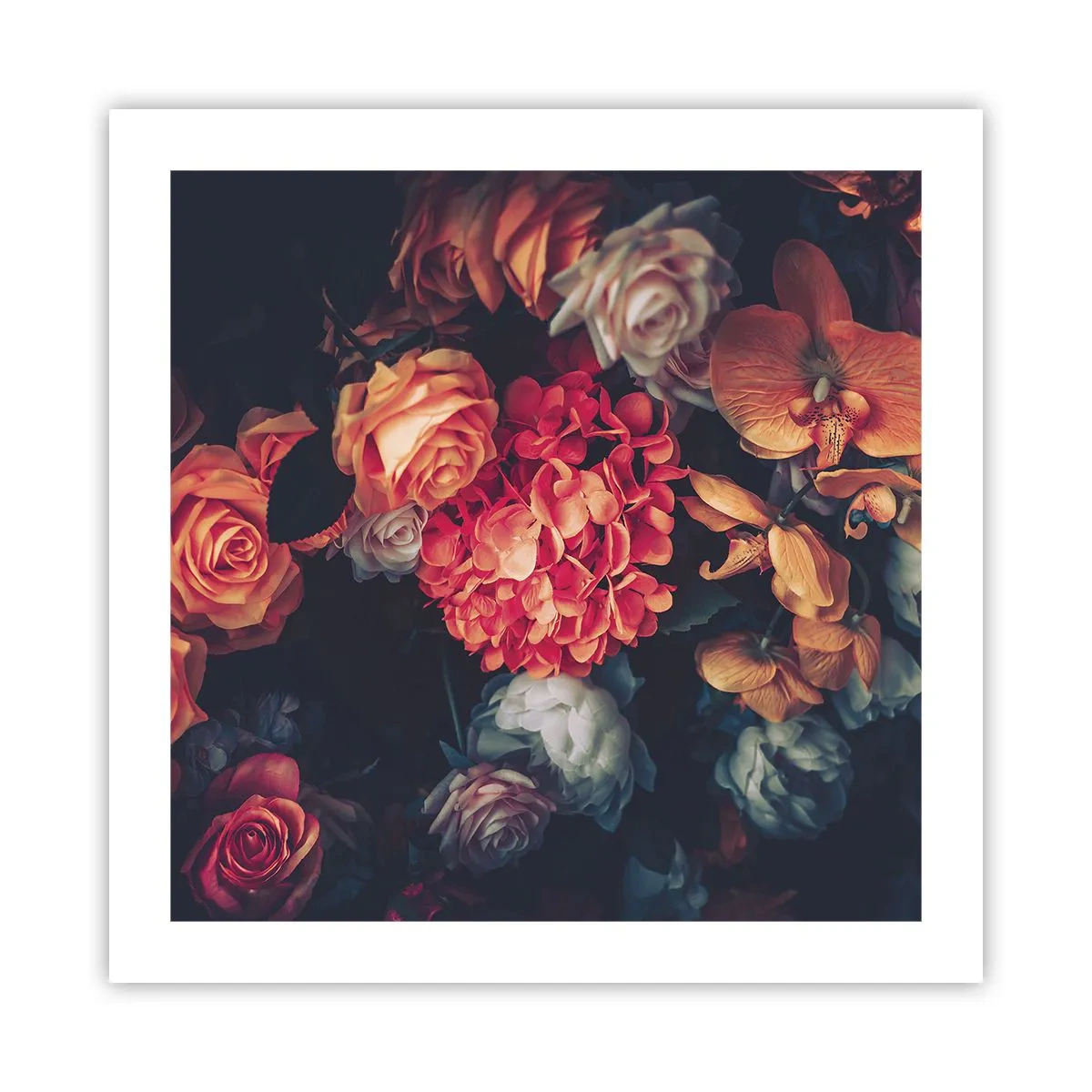 Plakat - Ligesom de hollandske mestre - 50x50 cm