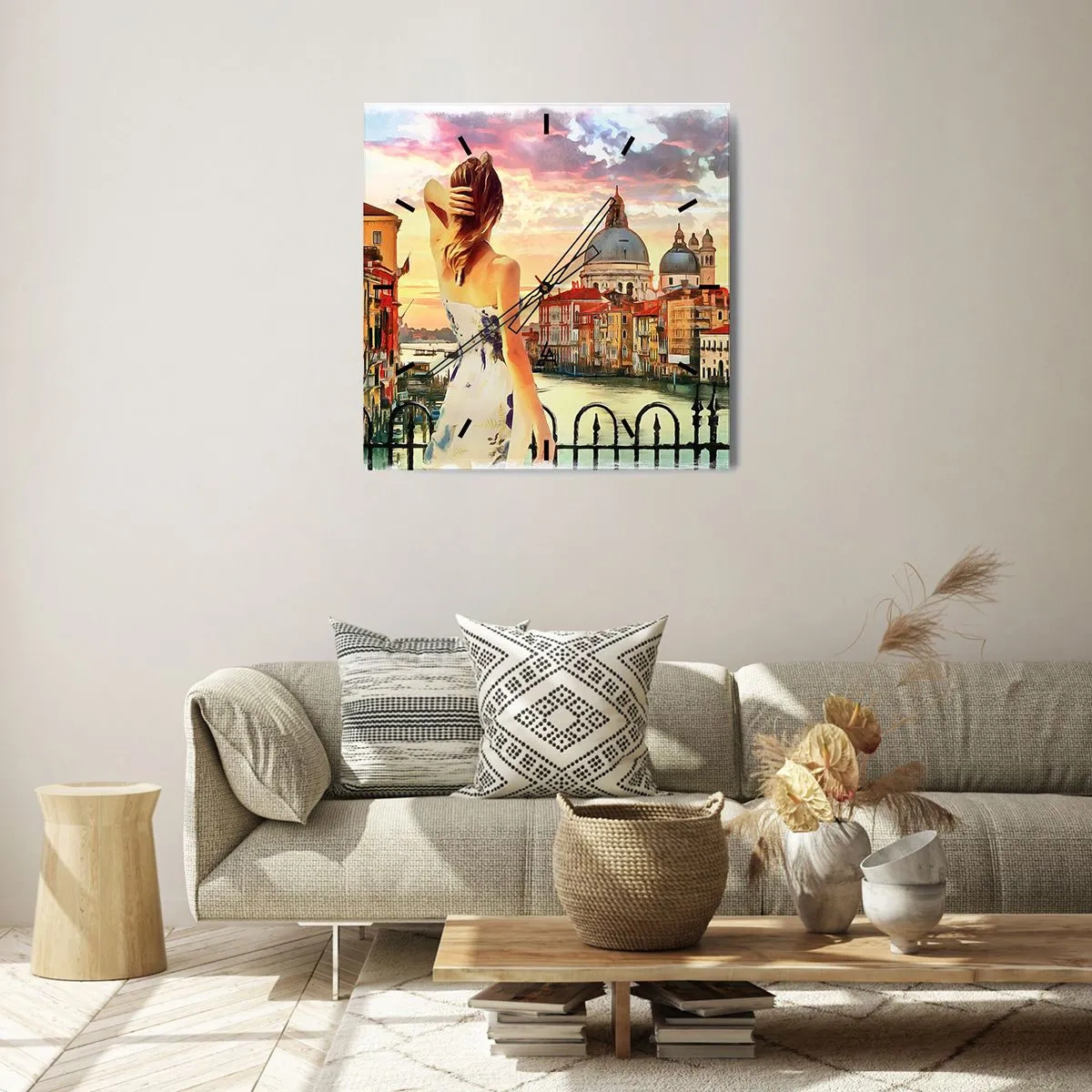 Vægur, Uret - Når det drejer sig om eventyr, er det kun i ... - 30x30 cm