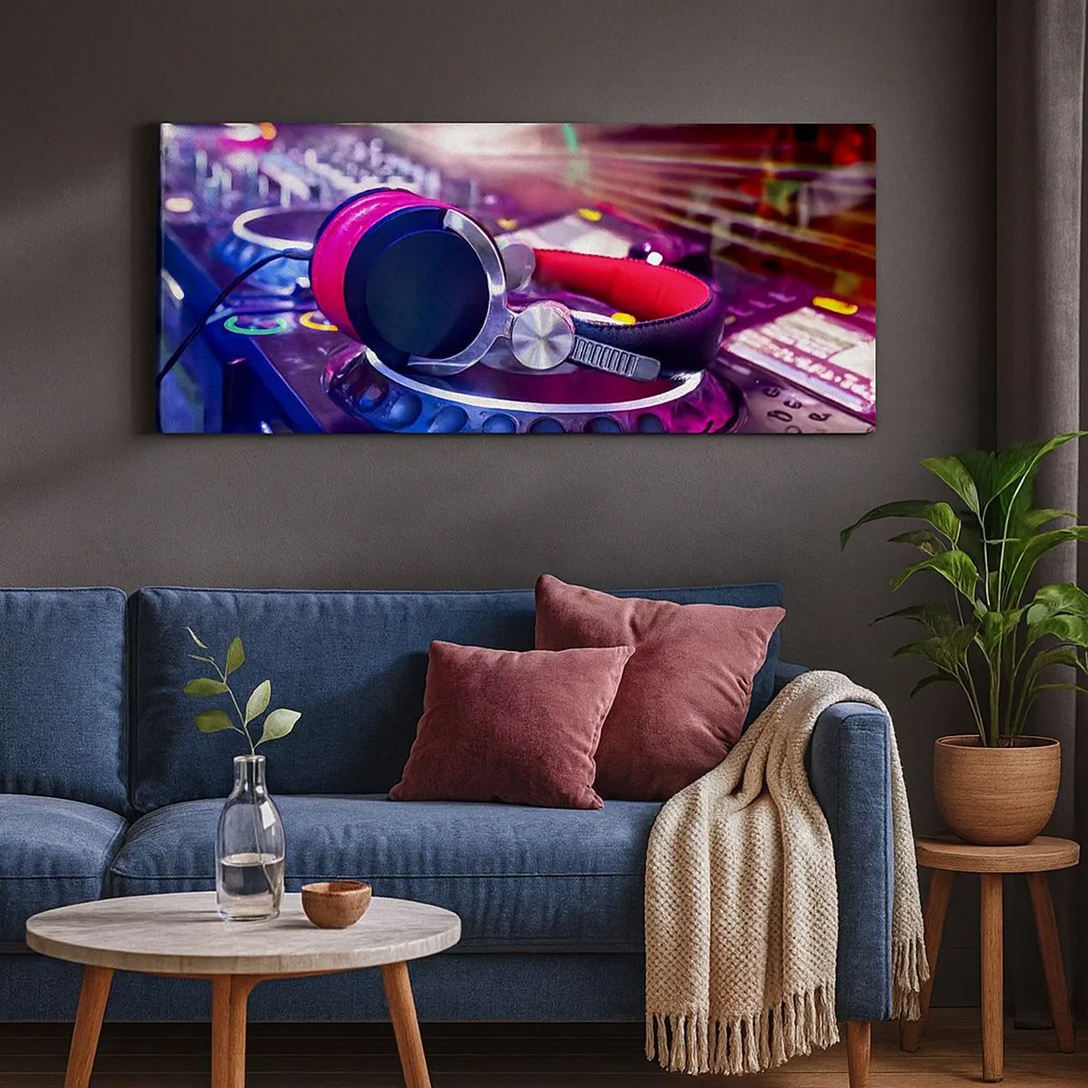 Lærredstryk - Billede på lærred - Det vil ske, det vil ske - 100x40 cm