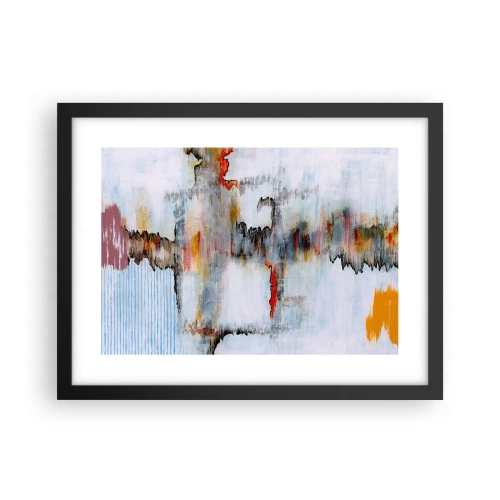 Plakat i sort ramme - En pind på vandet - 40x30 cm