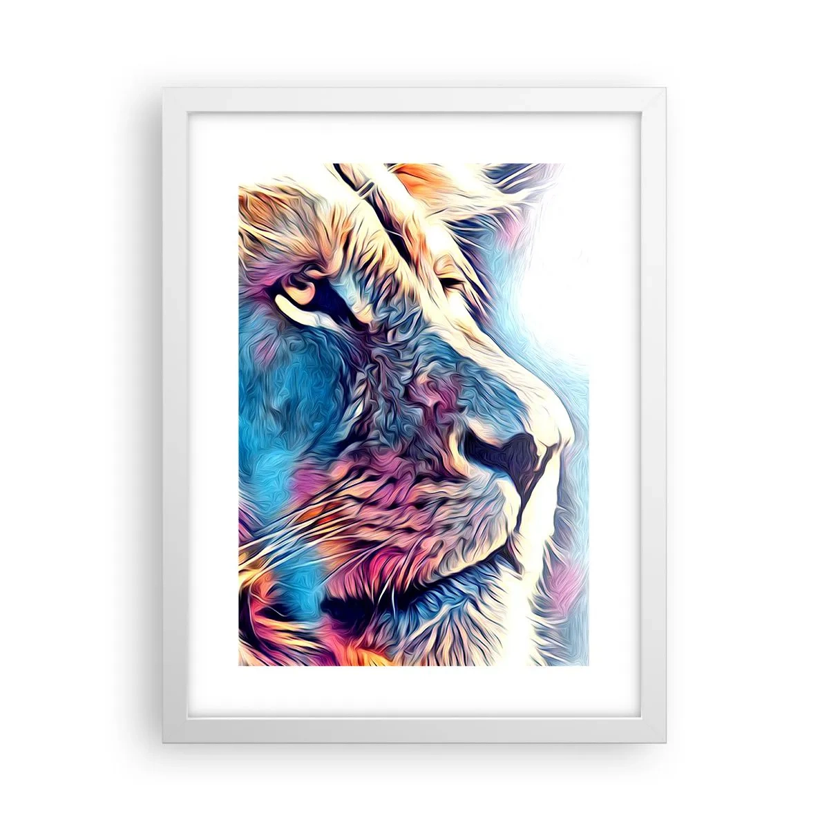 Plakat i hvid ramme - Naturens visdom - 30x40 cm