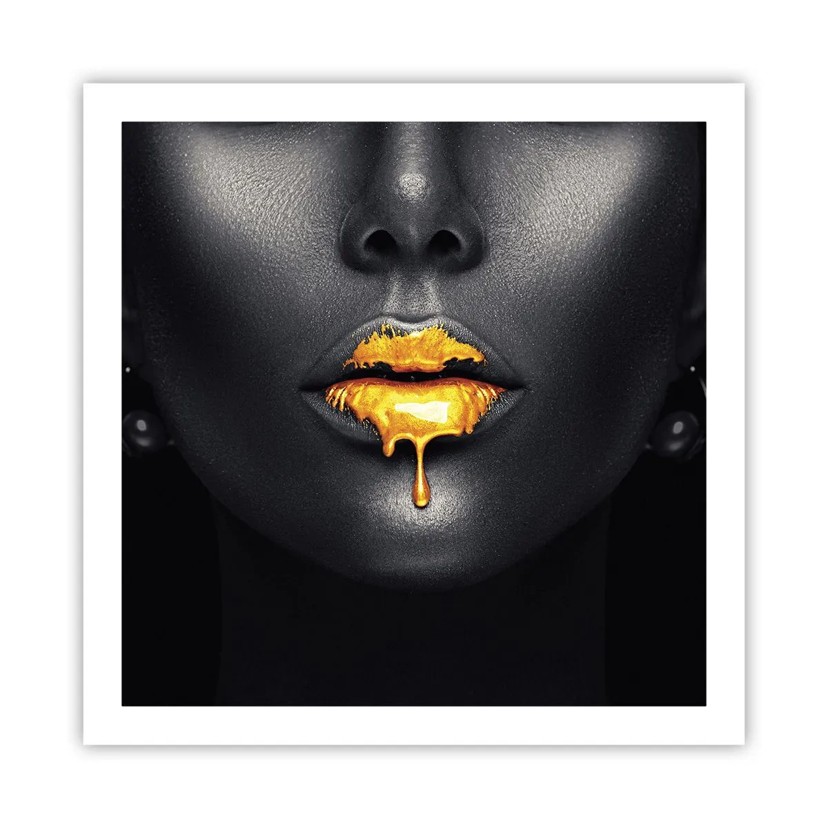 Plakat - Gyldenmund - 60x60 cm