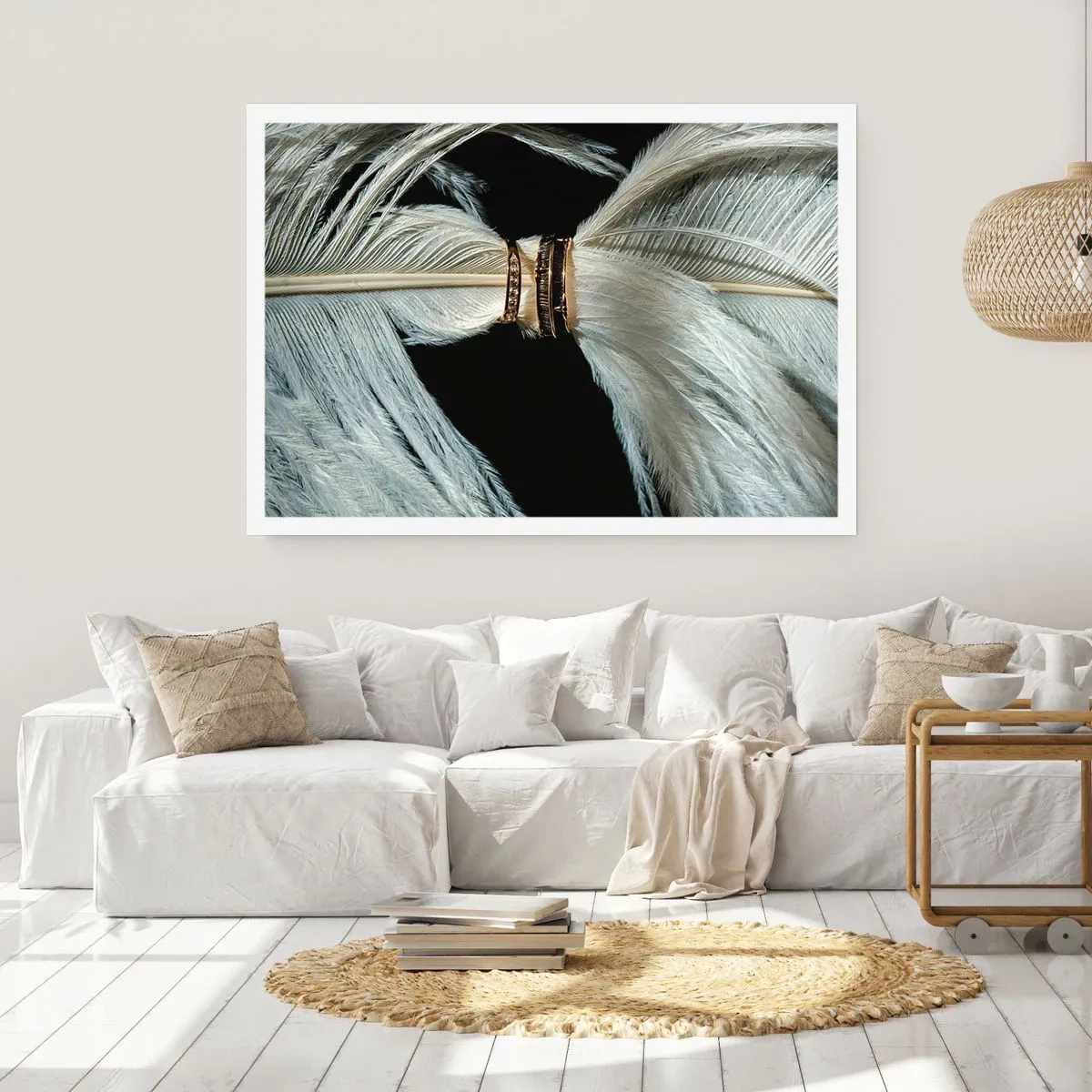 Plakat - ...og jeg vil ikke forlade dig... - 50x40 cm