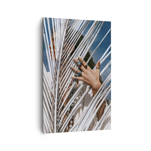 Lærredstryk - Billede på lærred - Shamanens kæreste? - 80x120 cm