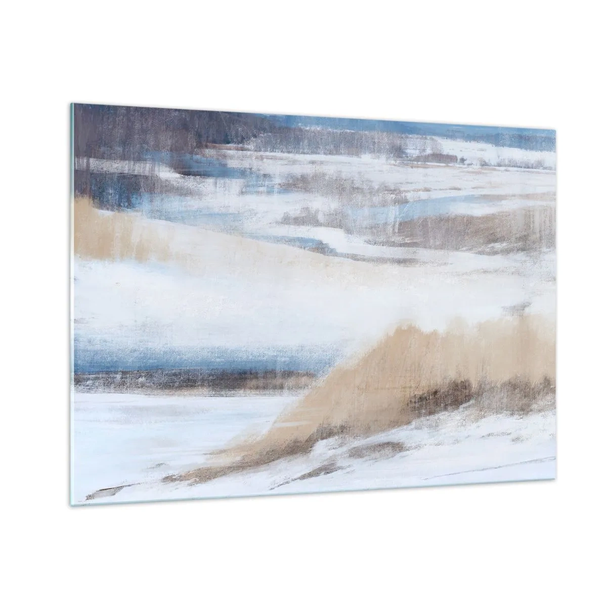 Billede på glas - Vinterkomposition - 100x70 cm