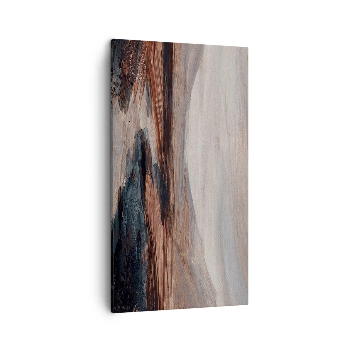 Lærredstryk - Billede på lærred -  Fredfyldt dal - 45x80 cm