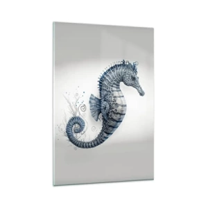 Billede på glas - En subtil vittighed fra naturen - 80x120 cm