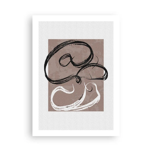 Plakat - Komposition - en søgen efter fuldstændighed - 50x70 cm