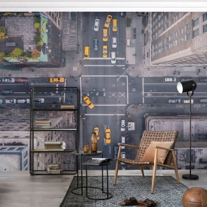 Fototapet på mål Premium Sand - Et enkelt valg - New York, By, Arkitektur
