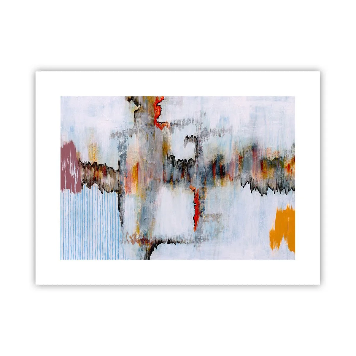Plakat - En pind på vandet - 40x30 cm