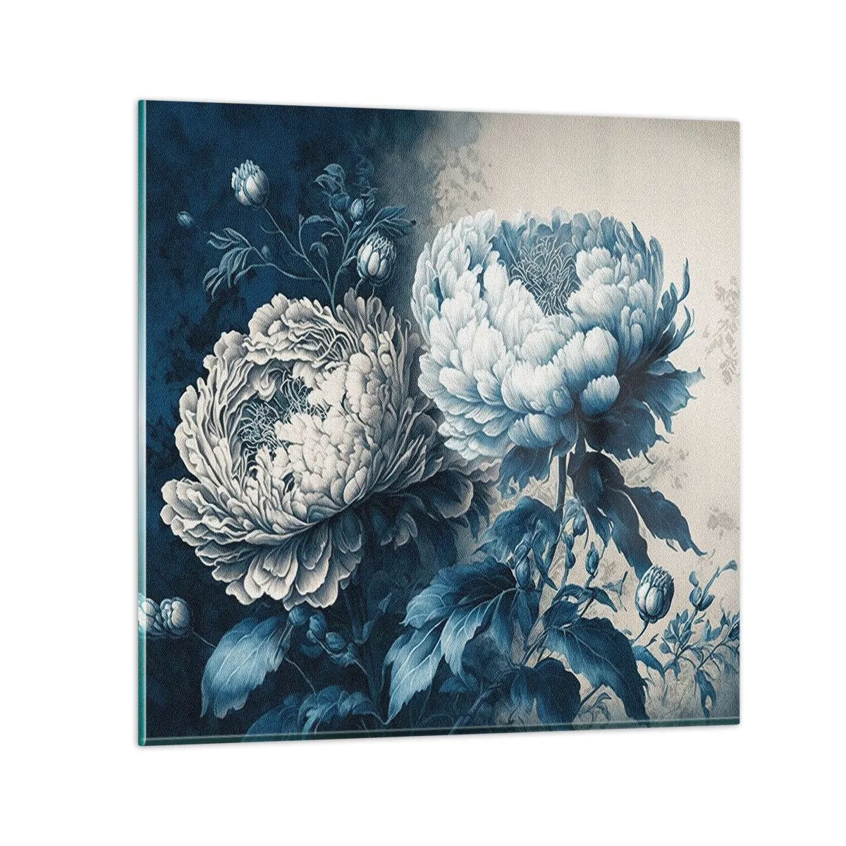 Billede på glas - Et godt matchet par - 70x70 cm