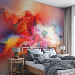 Fototapet Selvklæbende Deluxe Sticker - Sådan fanger du drømmen - røg - Abstraktion, Stykke, Akryl - 400x280 cm