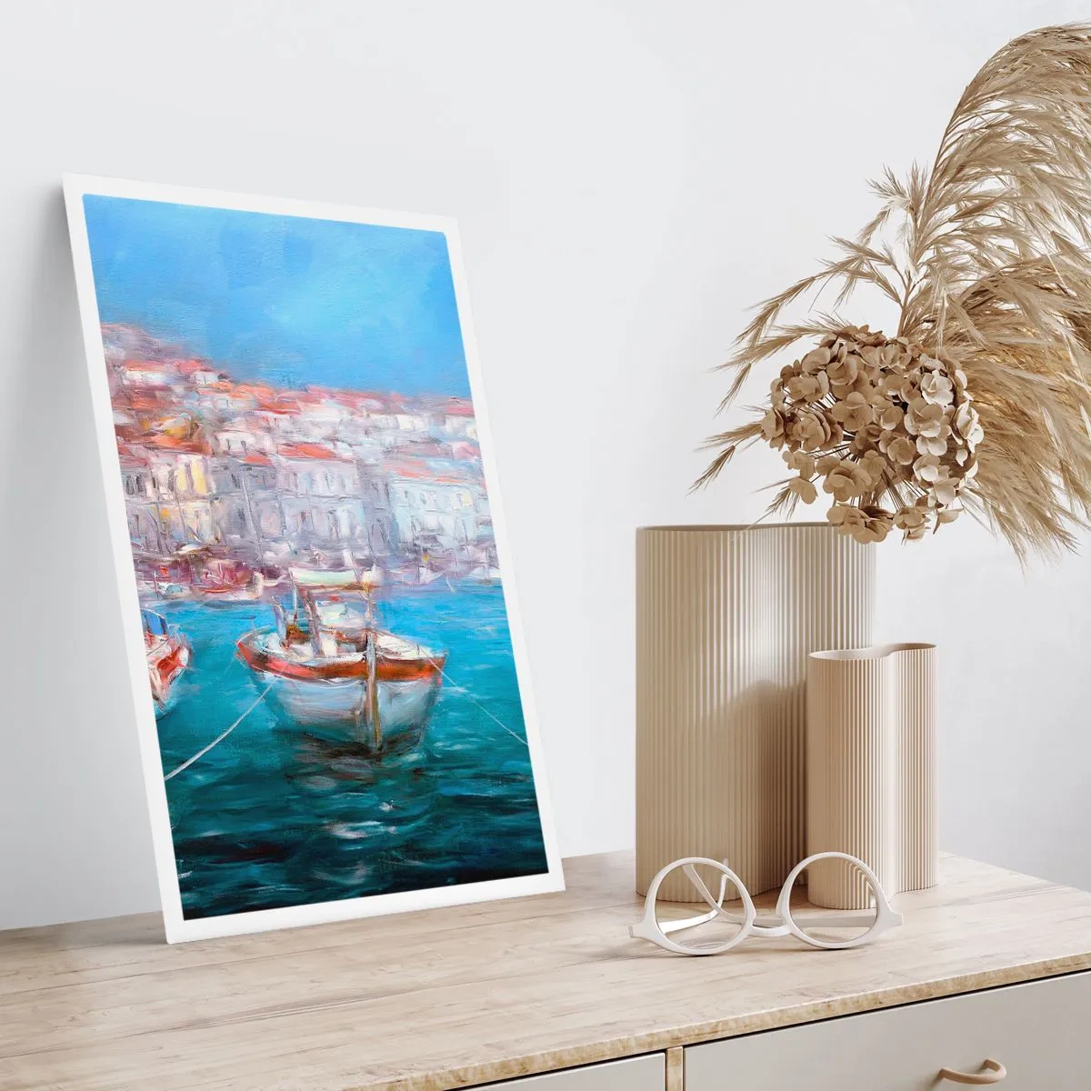 Plakat - Italiensk bugt - 50x70 cm