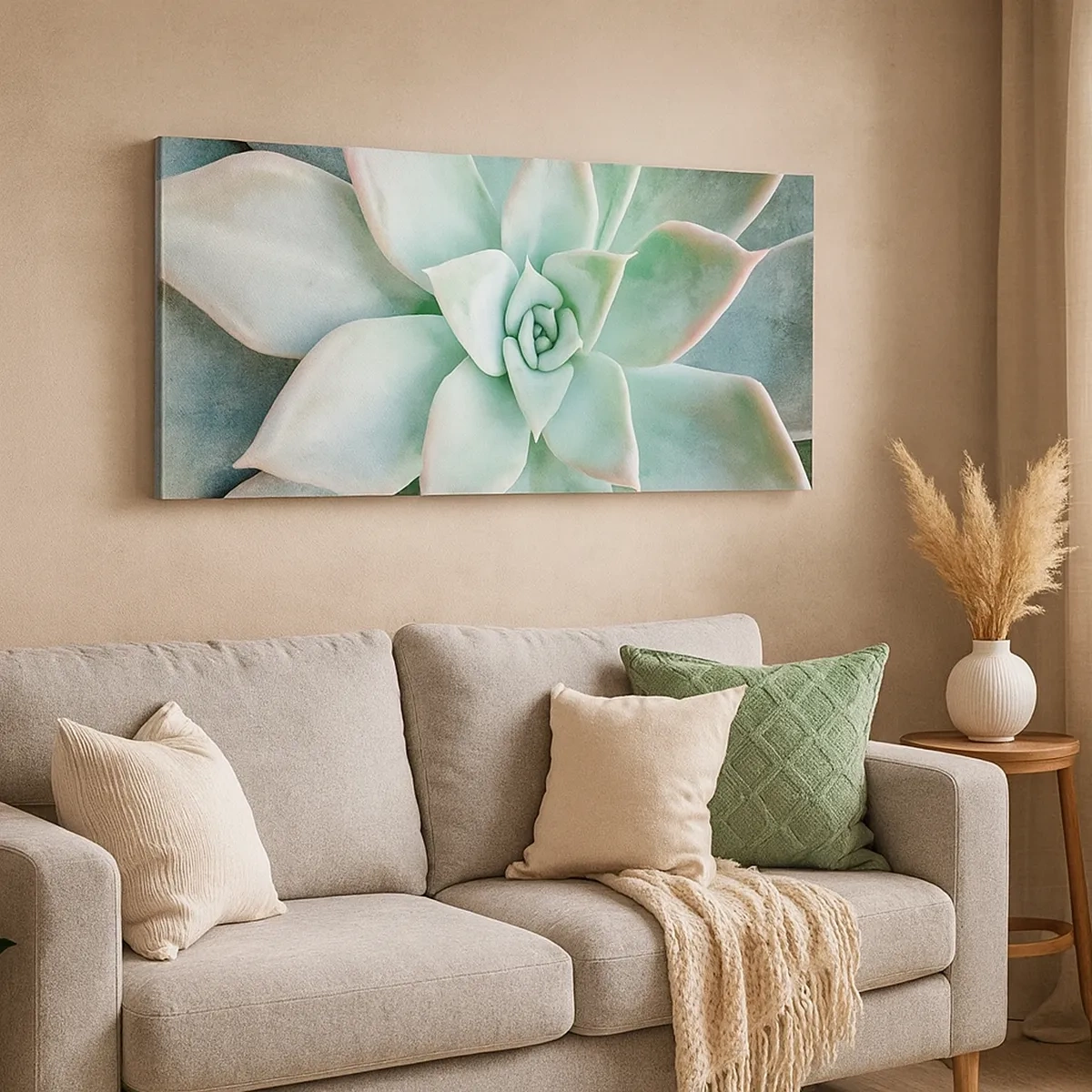 Lærredstryk - Billede på lærred - Hjertet af ørkenen - 30x30 cm