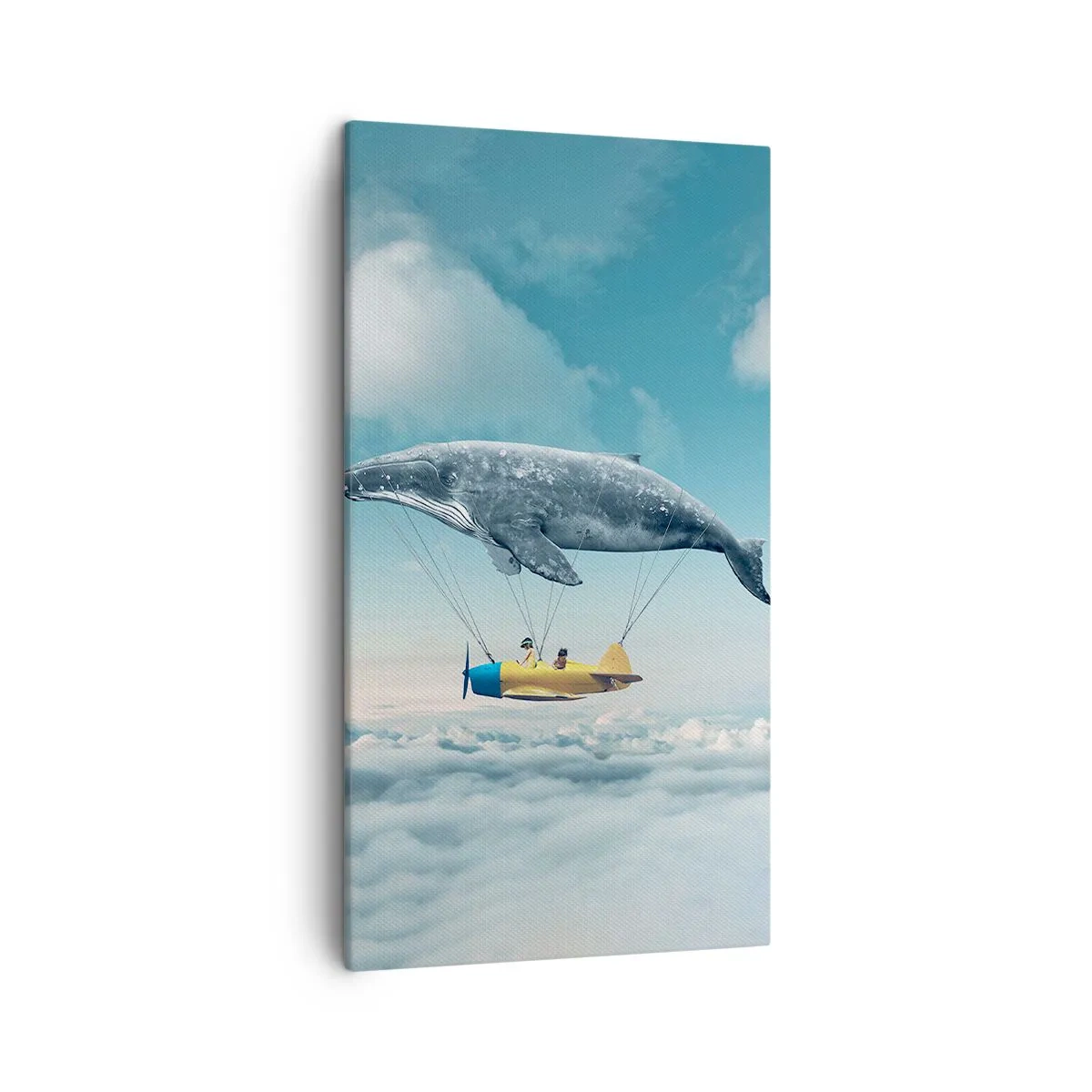 Lærredstryk - Billede på lærred - Hvorfor ikke? - 45x80 cm