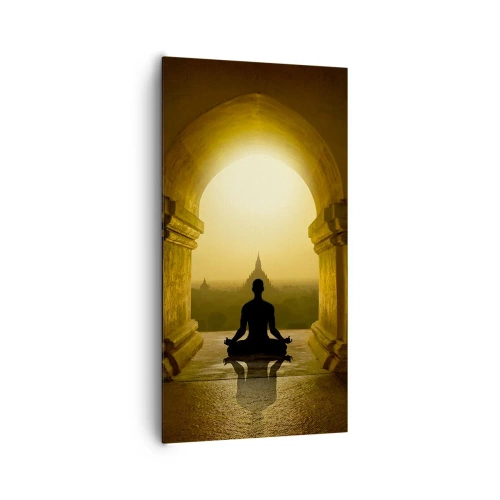 Lærredstryk - Billede på lærred - Fuldkommen harmoni - 65x120 cm