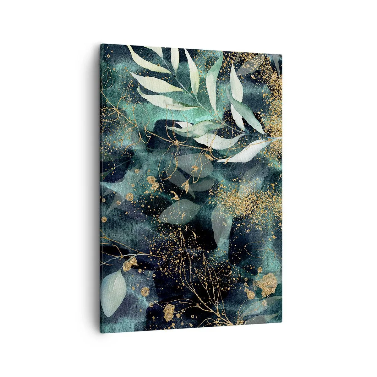 Lærredstryk - Billede på lærred - Fortryllet have - 50x70 cm