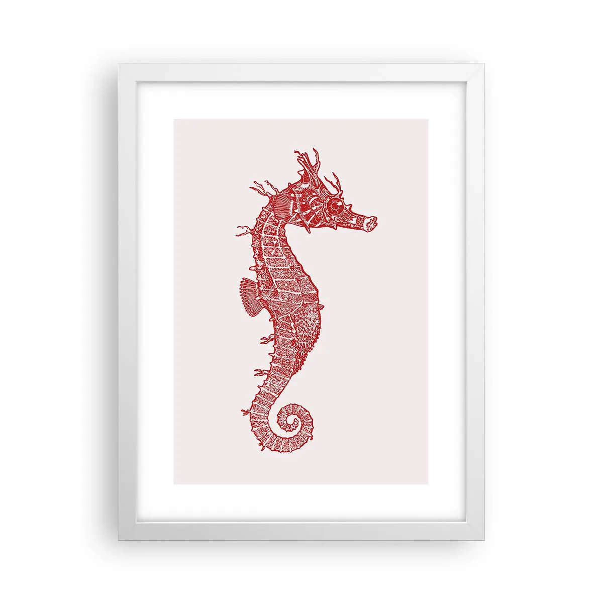 Plakat i hvid ramme - En indviklet skabelse - 30x40 cm