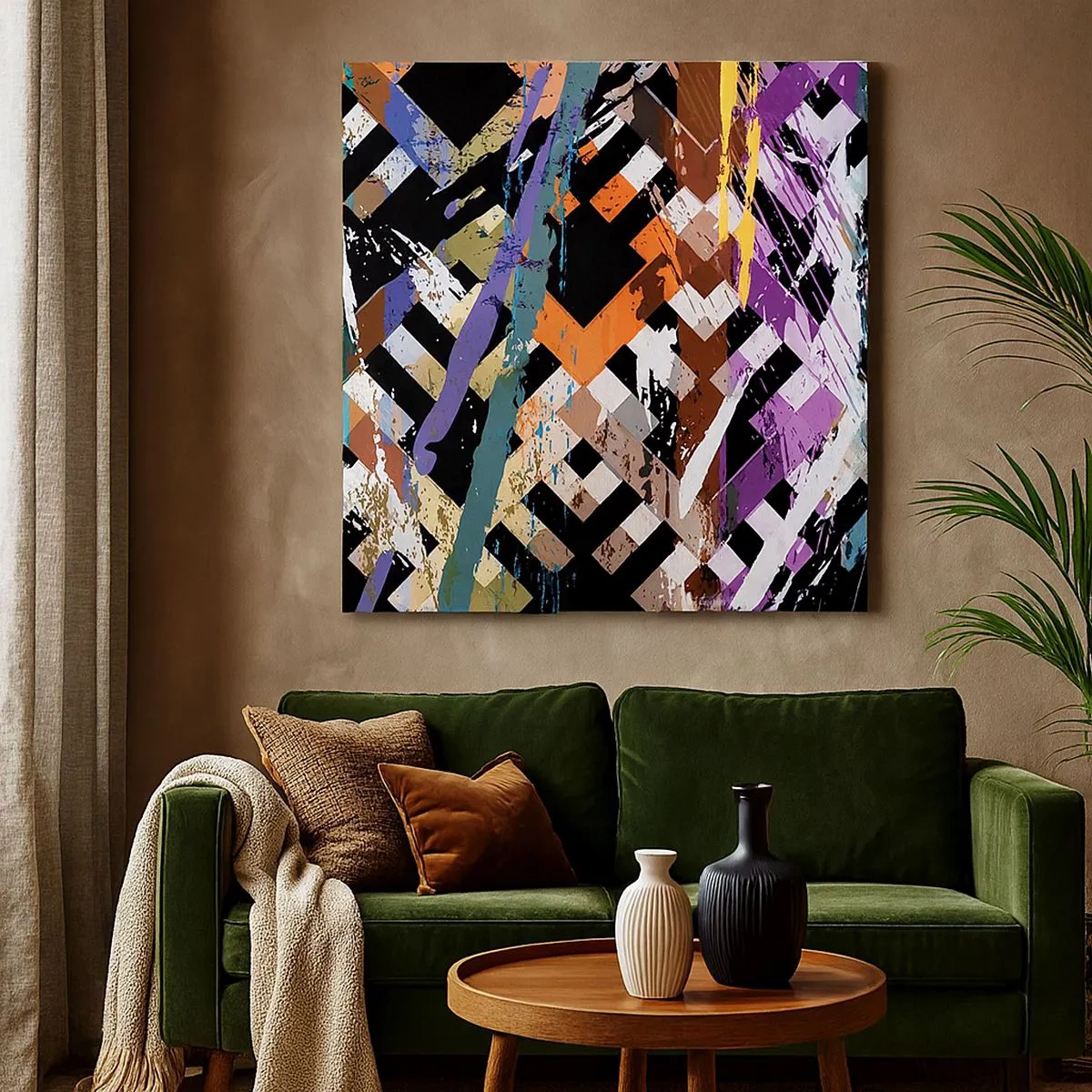 Lærredstryk - Billede på lærred - Kvadratisk - 30x30 cm