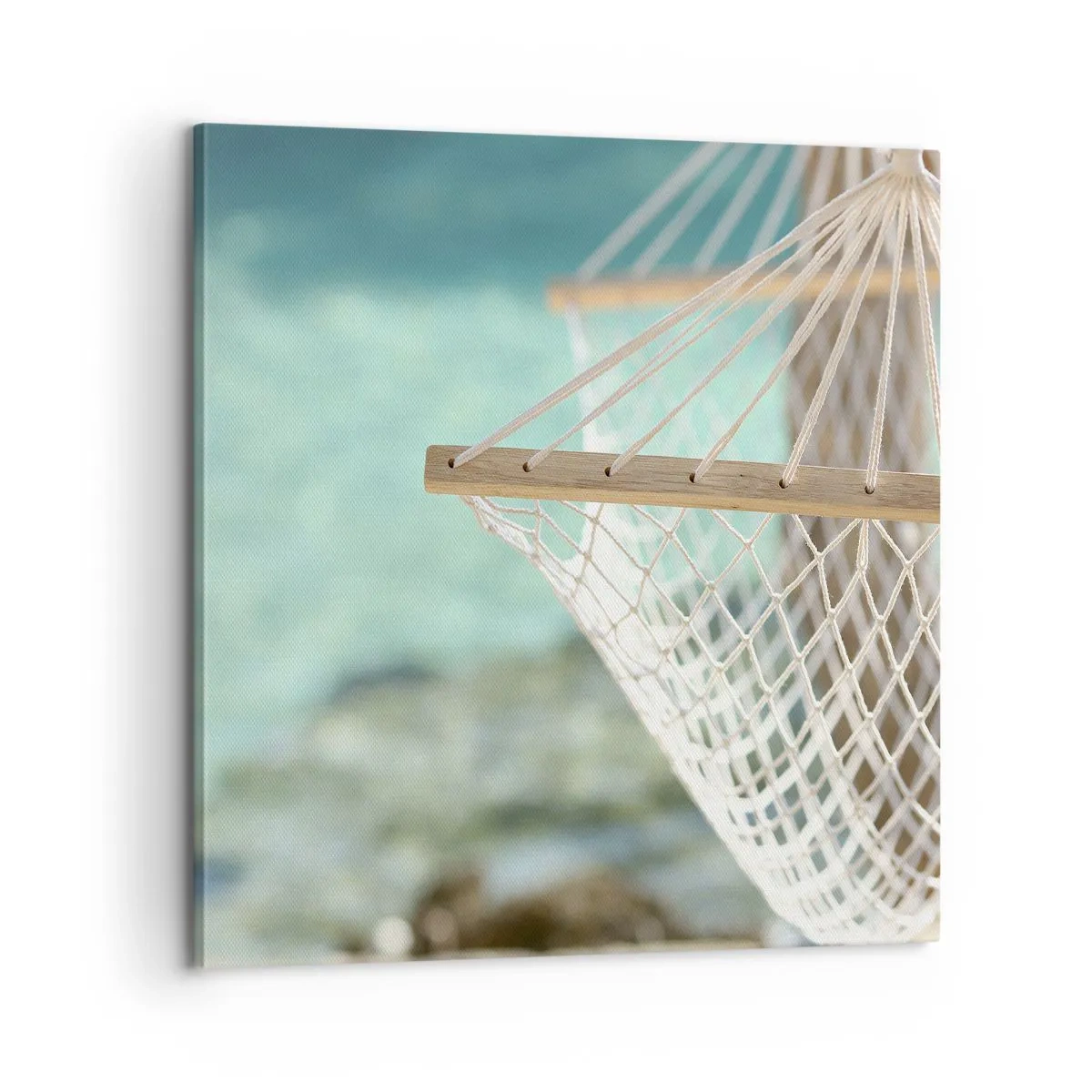 Lærredstryk - Billede på lærred - Tid til afslapning - 60x60 cm