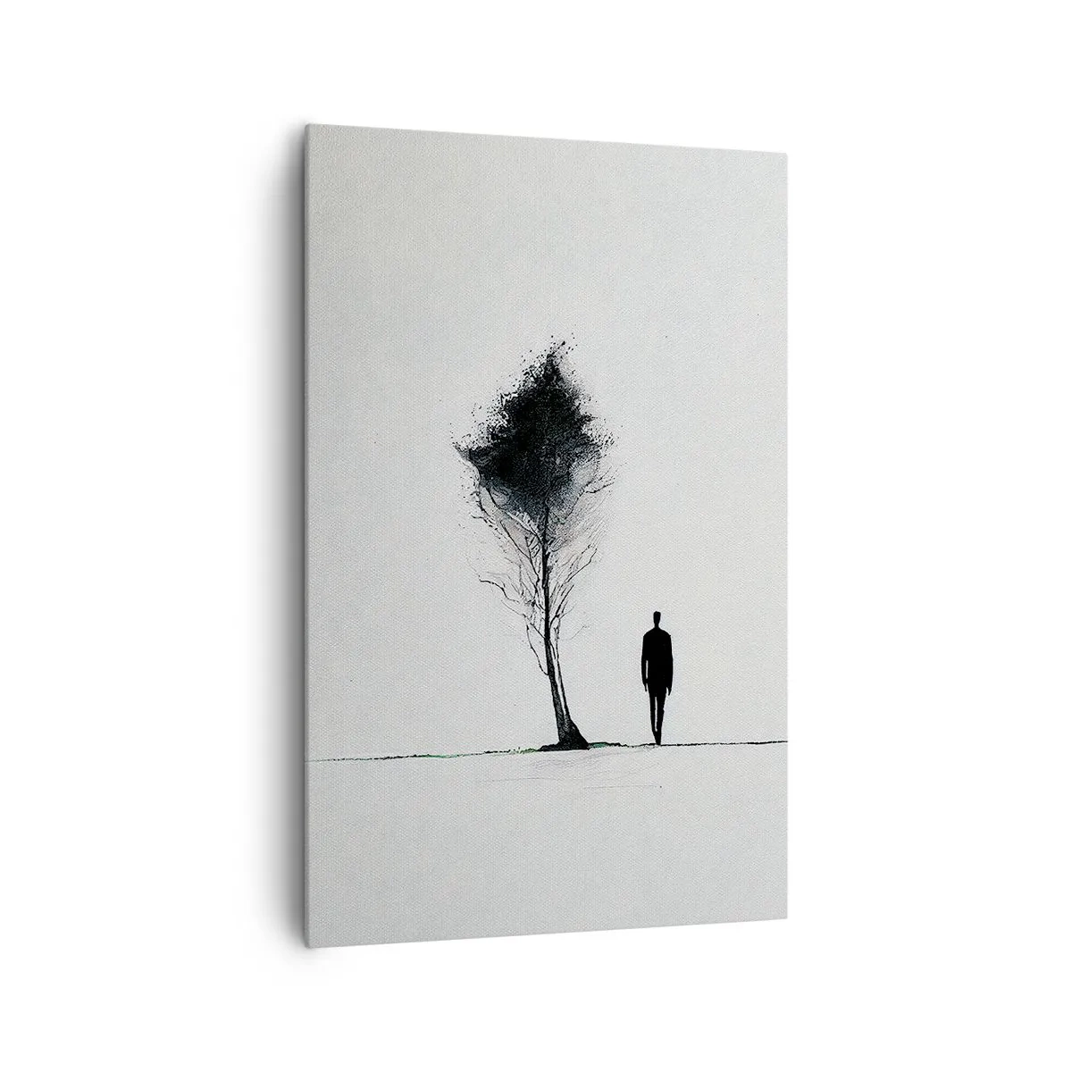 Lærredstryk - Billede på lærred - Vi vandrer alle - 80x120 cm